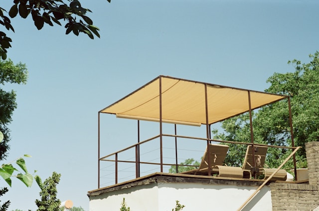 Bâche pergola