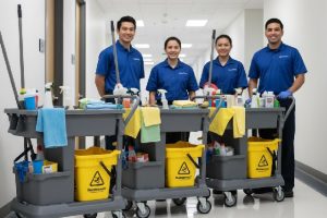 chariot de nettoyage