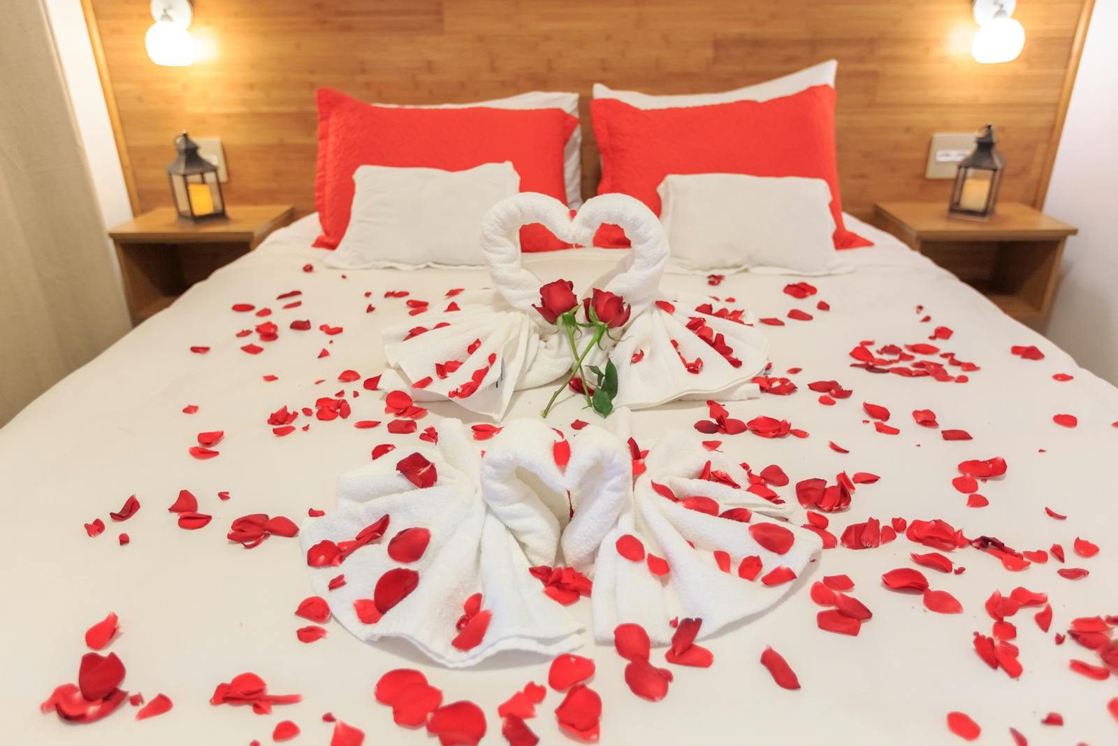 nuit de noce dans un hotel