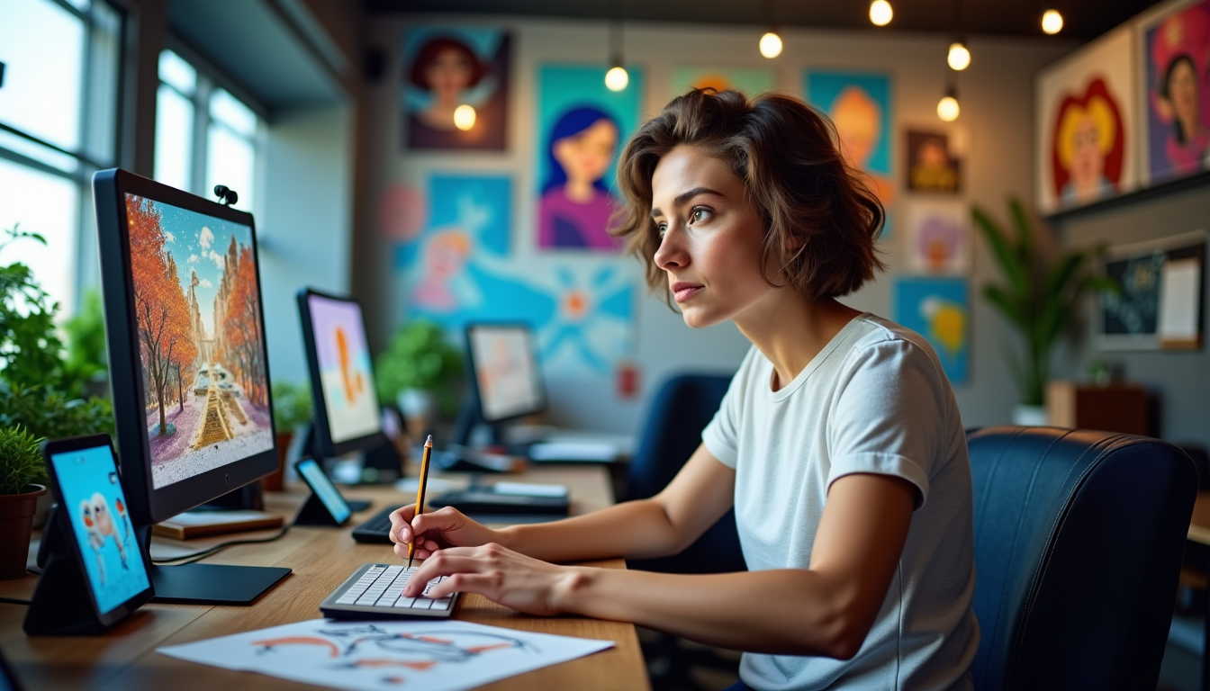 Les secrets de l'animation : entre art et technologie