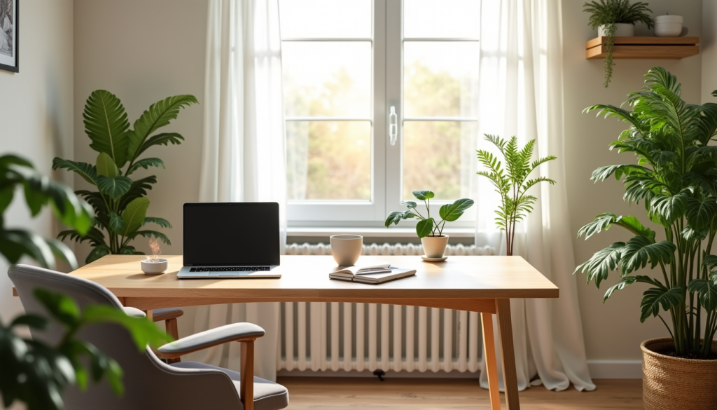 Secrets de l'harmonie entre maison et espace de travail