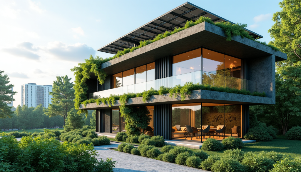 L'architecture durable : des matériaux innovants au service du futur