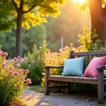 Secrets d'un jardin maison pour un espace de vie enchanteur
