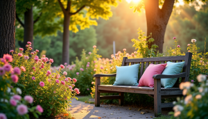 Secrets d'un jardin maison pour un espace de vie enchanteur