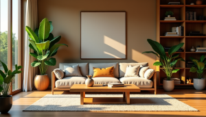 Éléments naturels : sublimer votre intérieur avec style