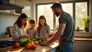 Batch cooking en famille : Comment libérer vos soirs de semaine et profiter de vos enfants