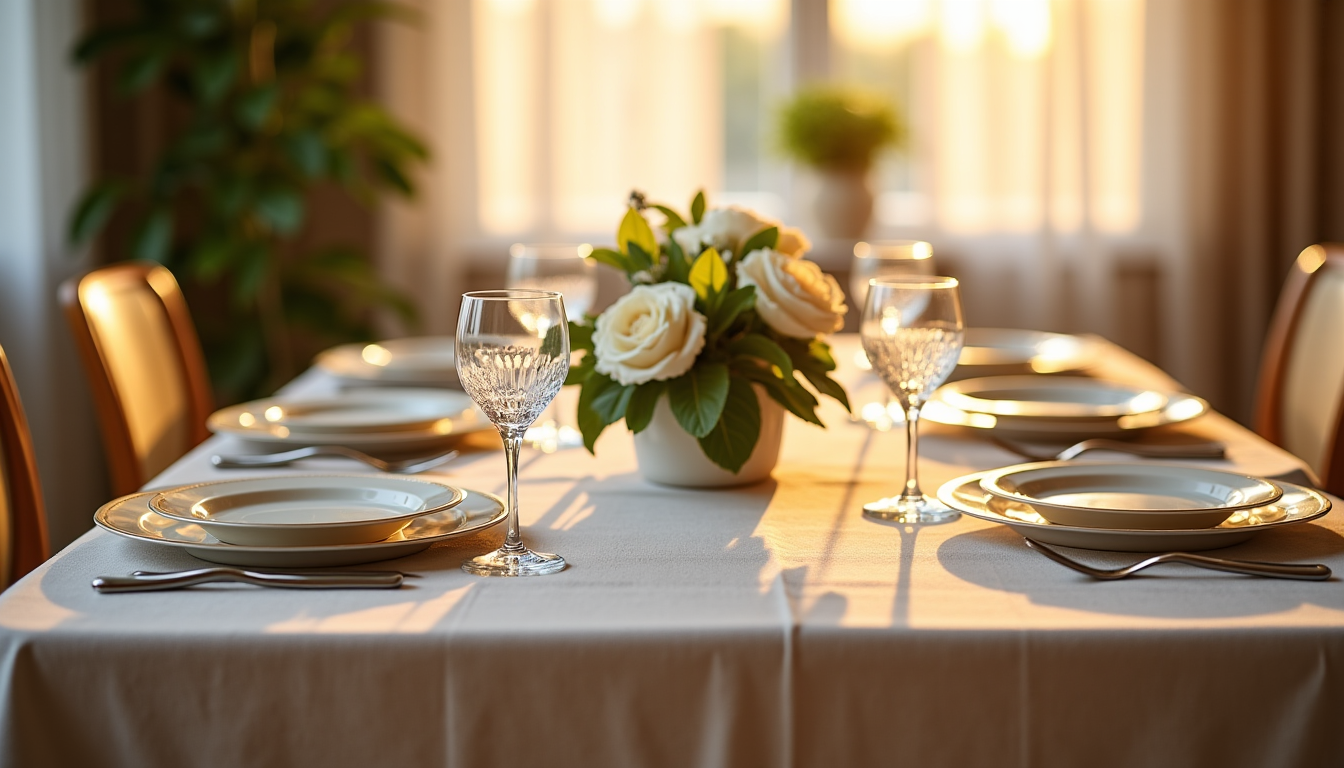 Arts de la table : sublimer chaque plat en toute simplicité